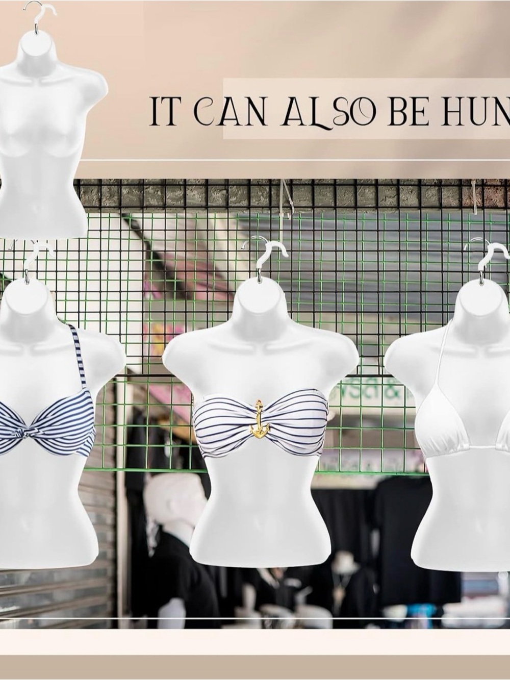 12 pc hanging female mannequins - Picture 3 of 4